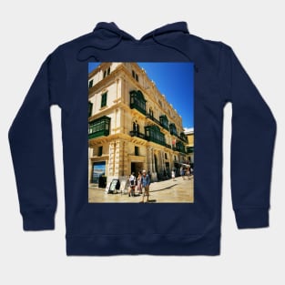 Valletta architecture Hoodie